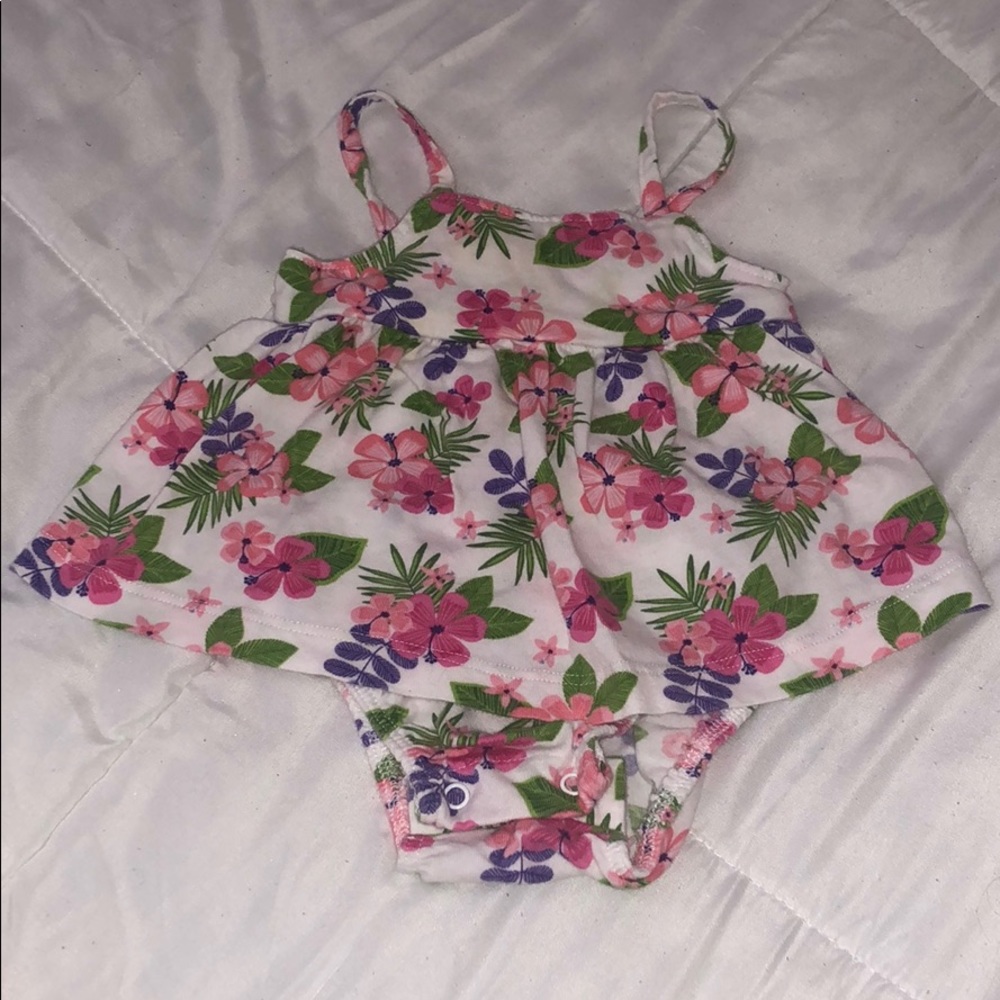 Bundles 0-3 months bodysuit dress.